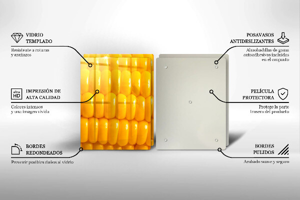 Tapa encimera Granos de maiz