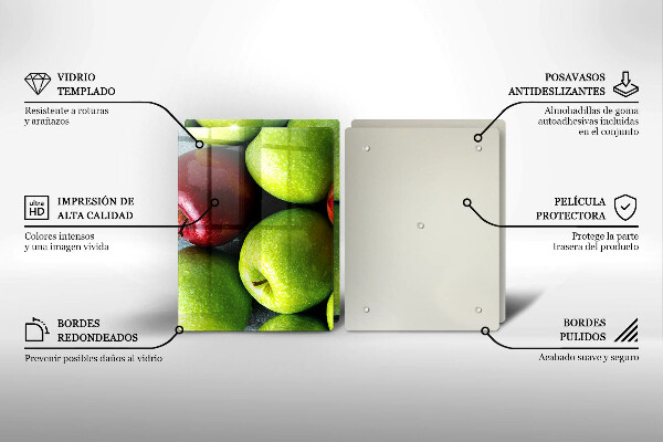 Tapa encimera Manzanas jugosas