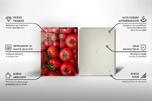 Tapa encimera Tomates