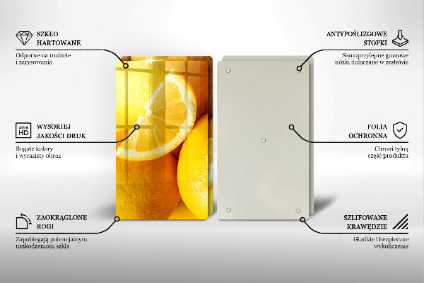 Tapa encimera Limones jugosos