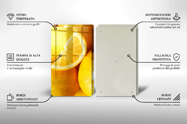 Tapa encimera Limones jugosos