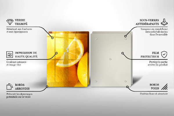 Tapa encimera Limones jugosos