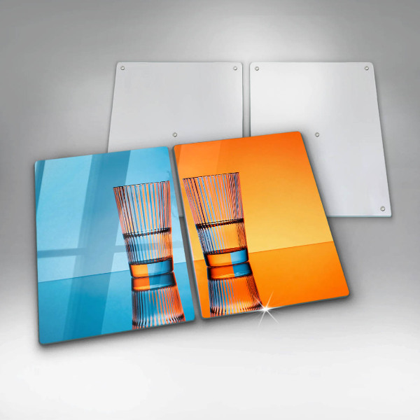 Tapa encimera Dos vasos de agua