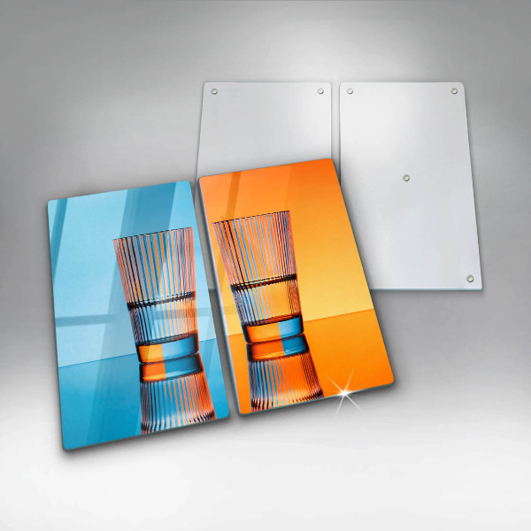 Tapa encimera Dos vasos de agua