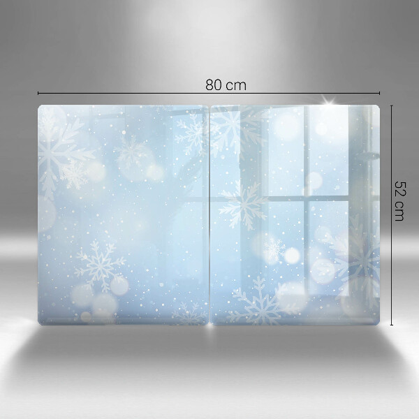 Tapa encimera Textura de invierno