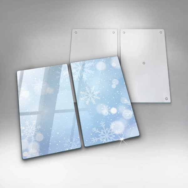 Tapa encimera Textura de invierno