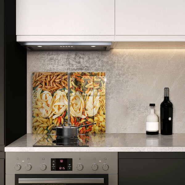 Tapa encimera Diferentes tipos de pastas