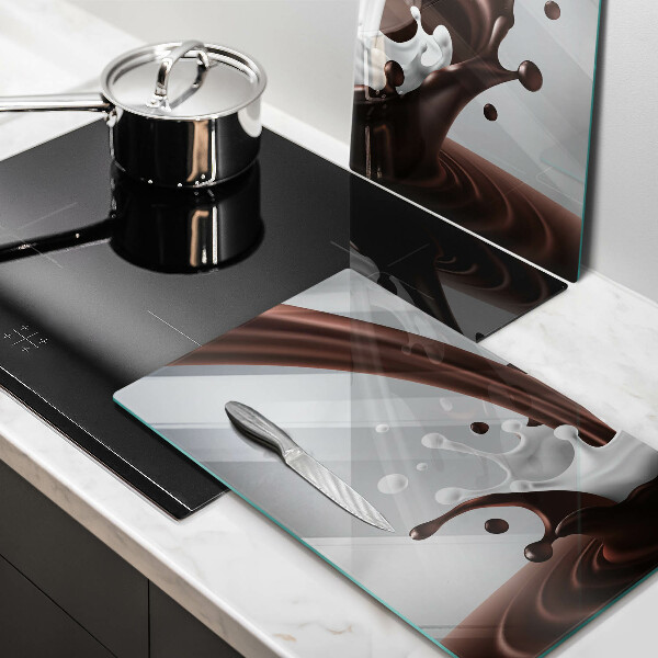 Tapa encimera Leche y chocolate