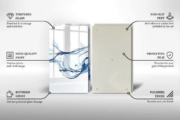 Tapa encimera Agua cristalina