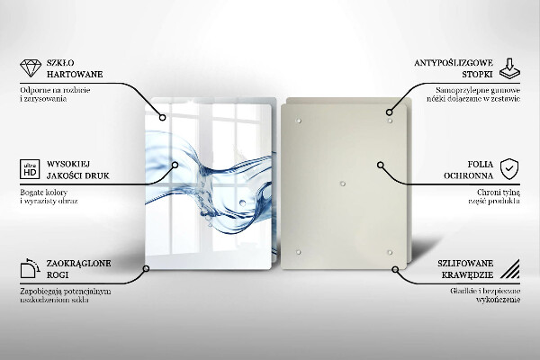 Tapa encimera Agua cristalina