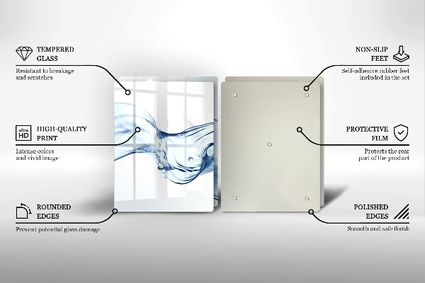 Tapa encimera Agua cristalina