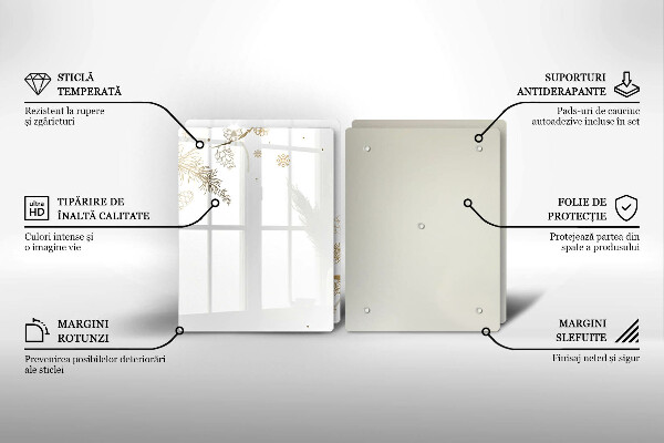 Tapa encimera Decoraciones de invierno