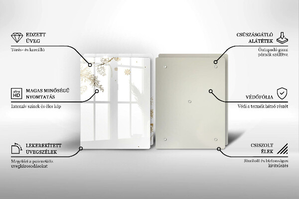 Tapa encimera Decoraciones de invierno