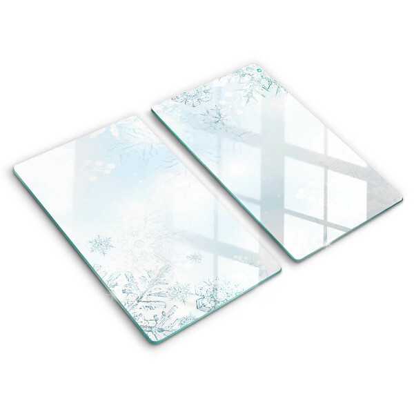 Protector pared cocina Copo de nieve