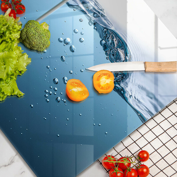 Protector pared cocina Agua azul