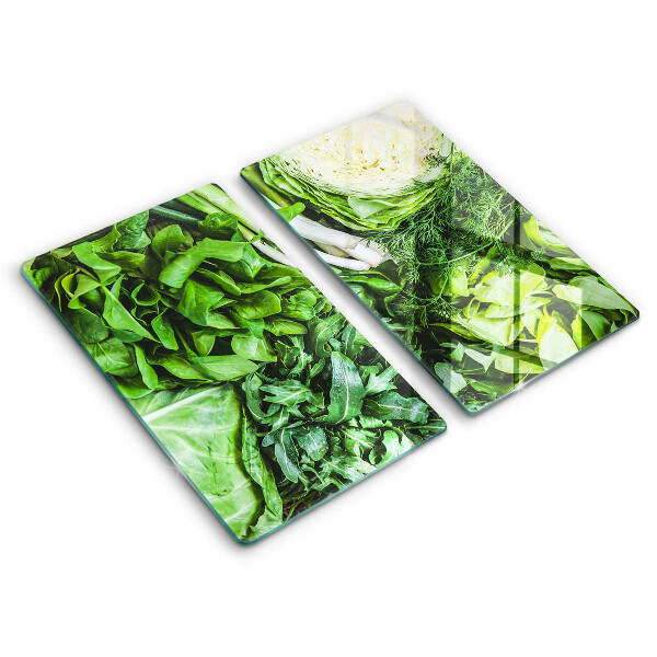 Protector pared cocina Vegetales verdes