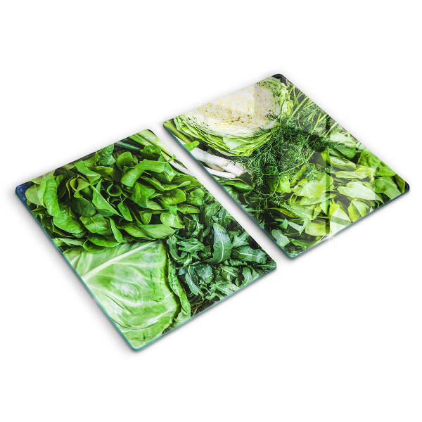 Protector pared cocina Vegetales verdes