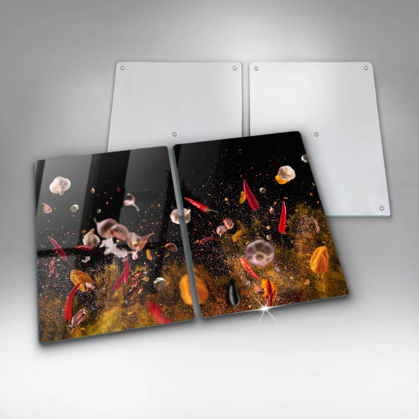 Protector pared cocina Especias picantes