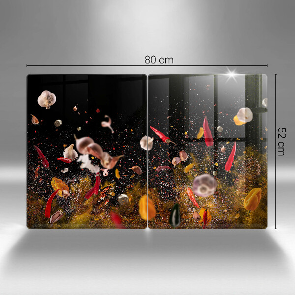 Protector pared cocina Especias picantes