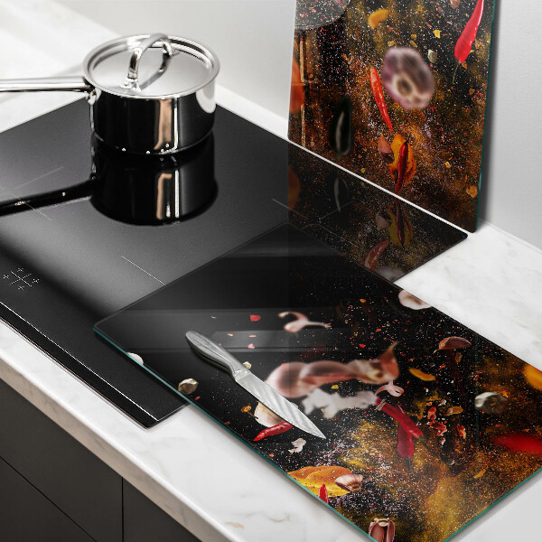 Protector pared cocina Especias picantes