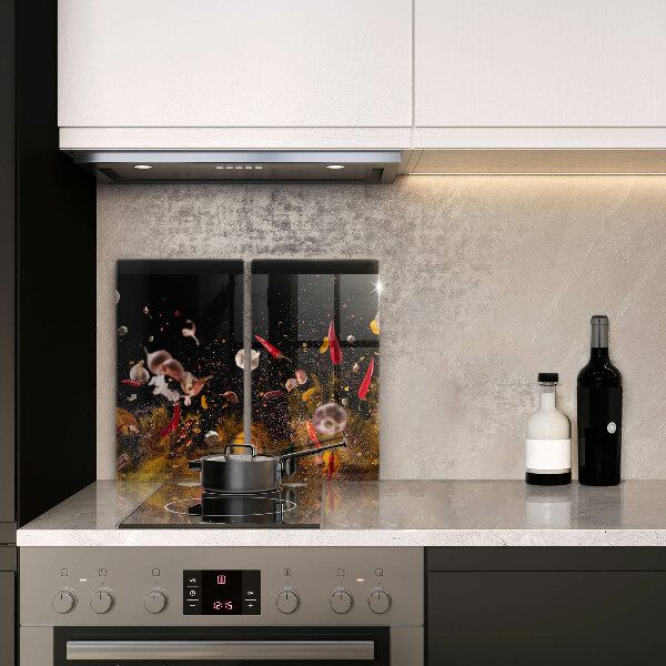 Protector pared cocina Especias picantes