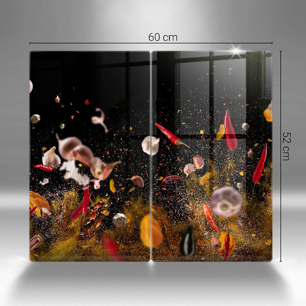 Protector pared cocina Especias picantes