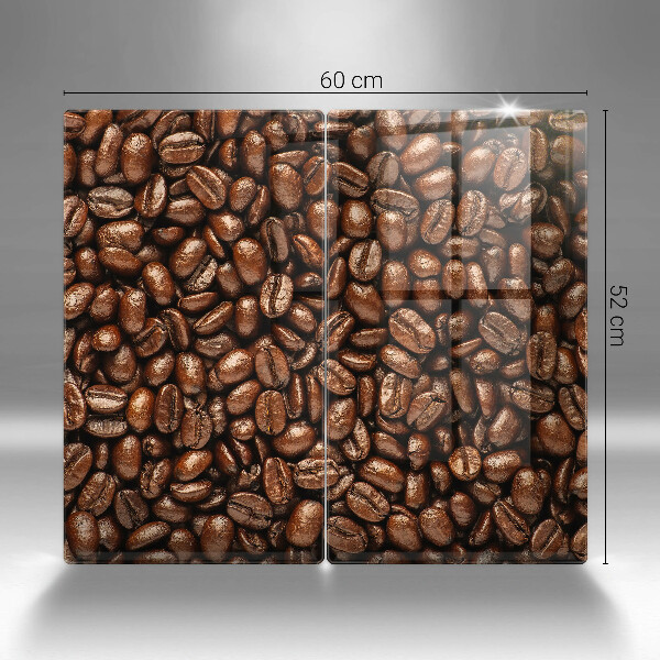 Protector pared cocina Granos de café