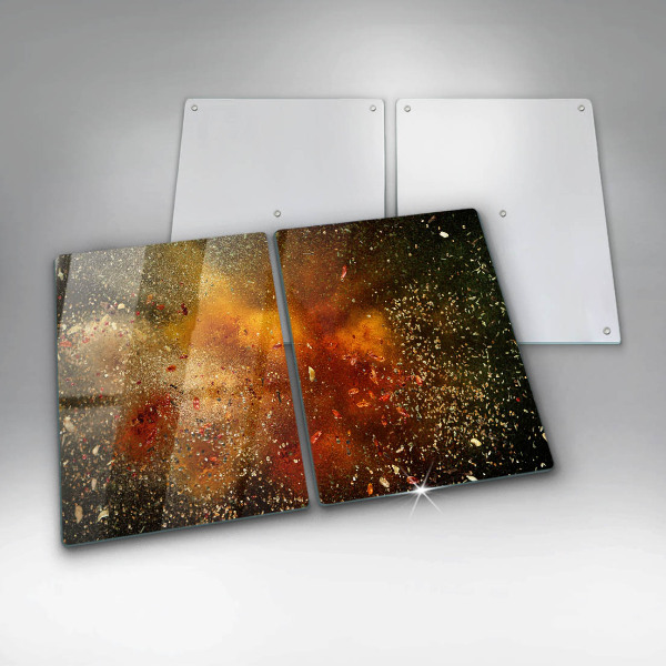 Protector pared cocina Especias coloridas