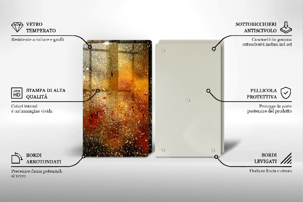 Protector pared cocina Especias coloridas