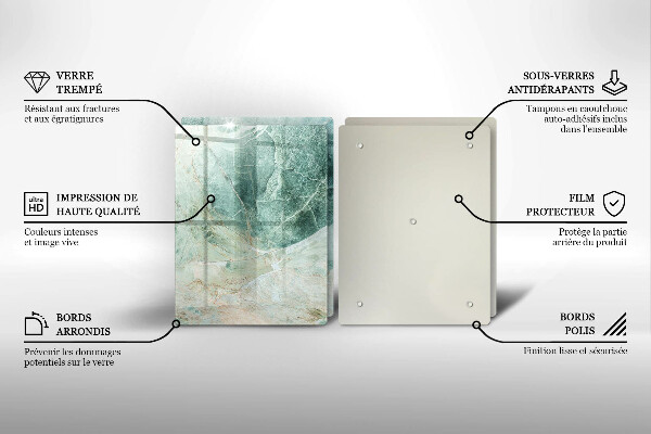 Protector pared cocina Estructura de piedra