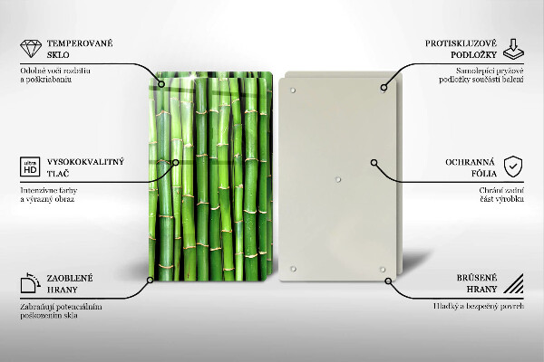 Protector pared cocina Bambúes de la naturaleza