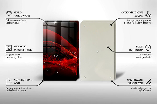 Protector pared cocina Abstracción moderna