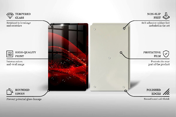 Protector pared cocina Abstracción moderna