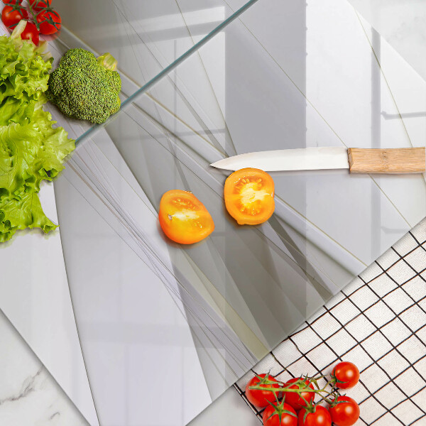 Protector pared cocina Diseño de líneas abstractas.