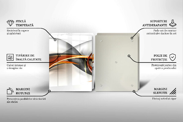 Protector pared cocina Formas modernas