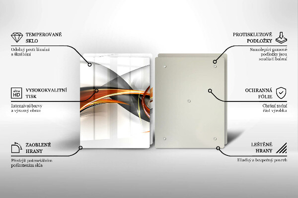 Protector pared cocina Formas modernas