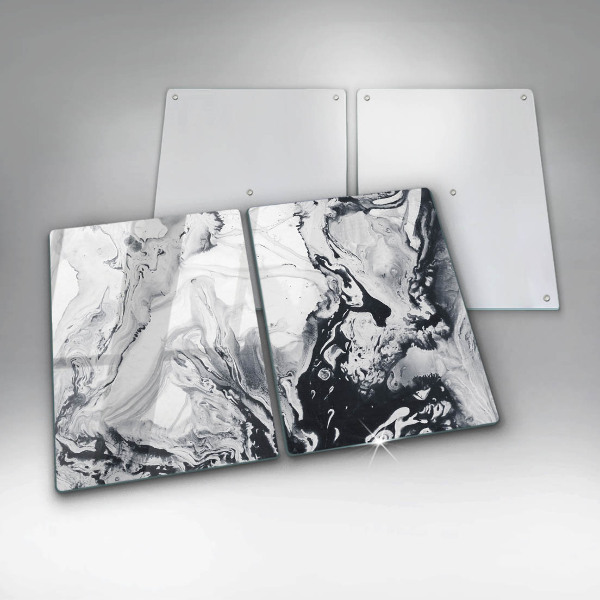 Protector pared cocina Abstracción de tinta