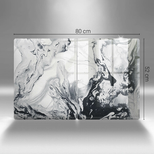 Protector pared cocina Abstracción de tinta