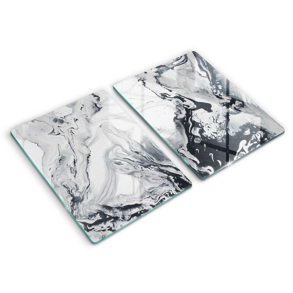 Protector pared cocina Abstracción de tinta