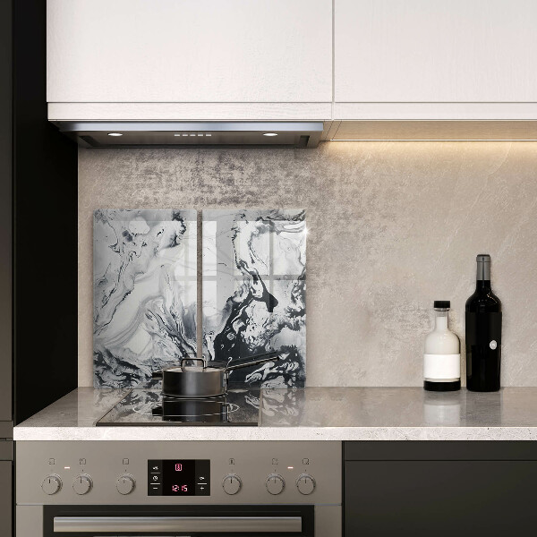 Protector pared cocina Abstracción de tinta