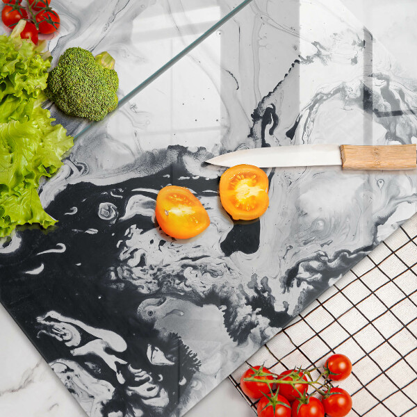 Protector pared cocina Abstracción de tinta