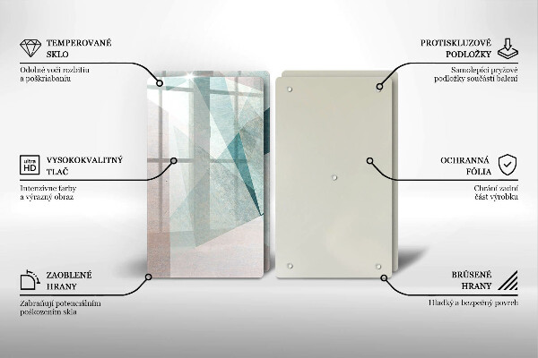 Protector pared cocina Abstracción aguda