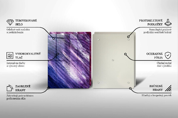 Protector pared cocina Abstracción de pintura