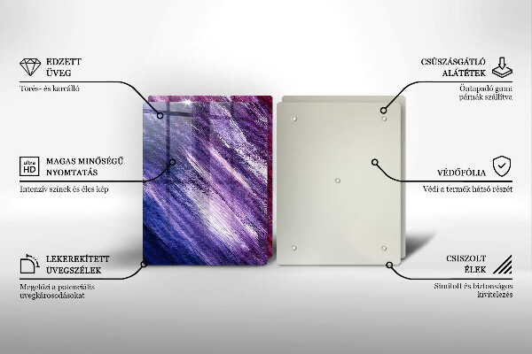 Protector pared cocina Abstracción de pintura