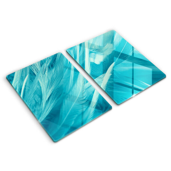 Protector pared cocina Plumas delicadas