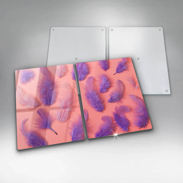 Protector pared cocina Plumas esponjosas