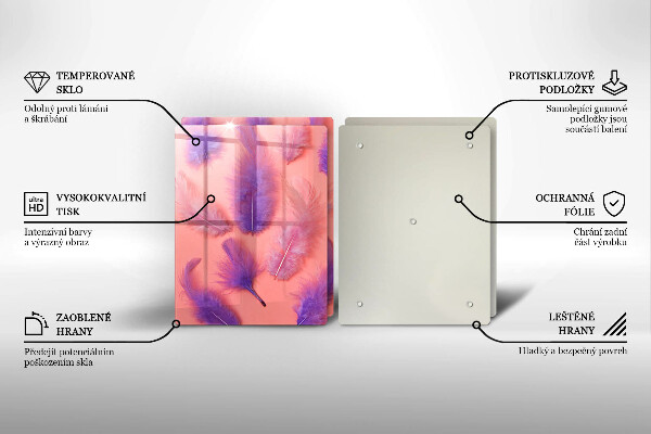 Protector pared cocina Plumas esponjosas