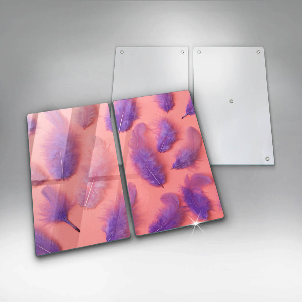 Protector pared cocina Plumas esponjosas