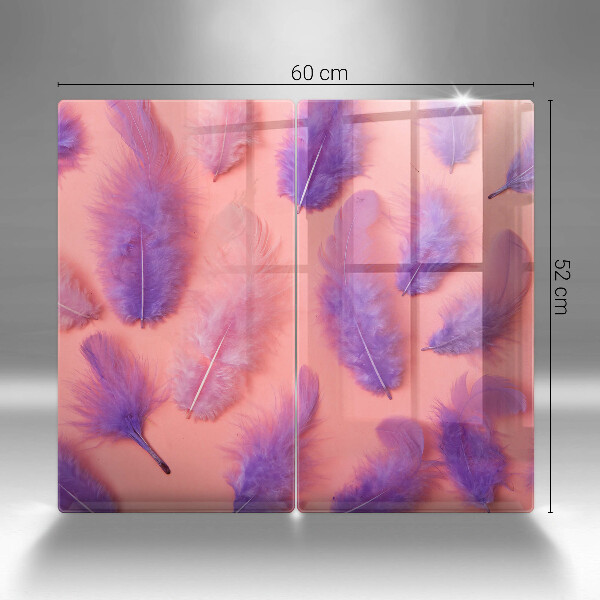 Protector pared cocina Plumas esponjosas