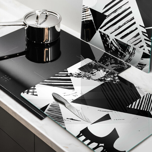 Protector pared cocina Triángulos geométricos